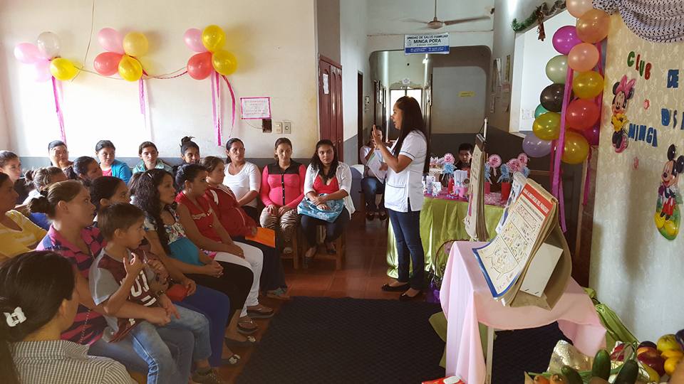 Establecen primer club de embarazadas del año en el Este del país »  Ministerio de Salud Pública y Bienestar Social